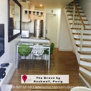 Rare Loft Type Unit for Sale in The Grove by Rockwell, Pasig City