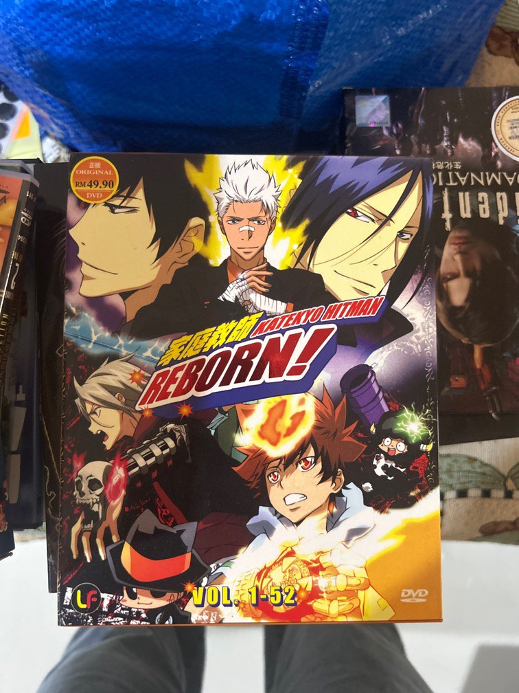 DVD Anime Katekyo Hitman REBORN! Complete Series (1-203 End) English  Subtitle