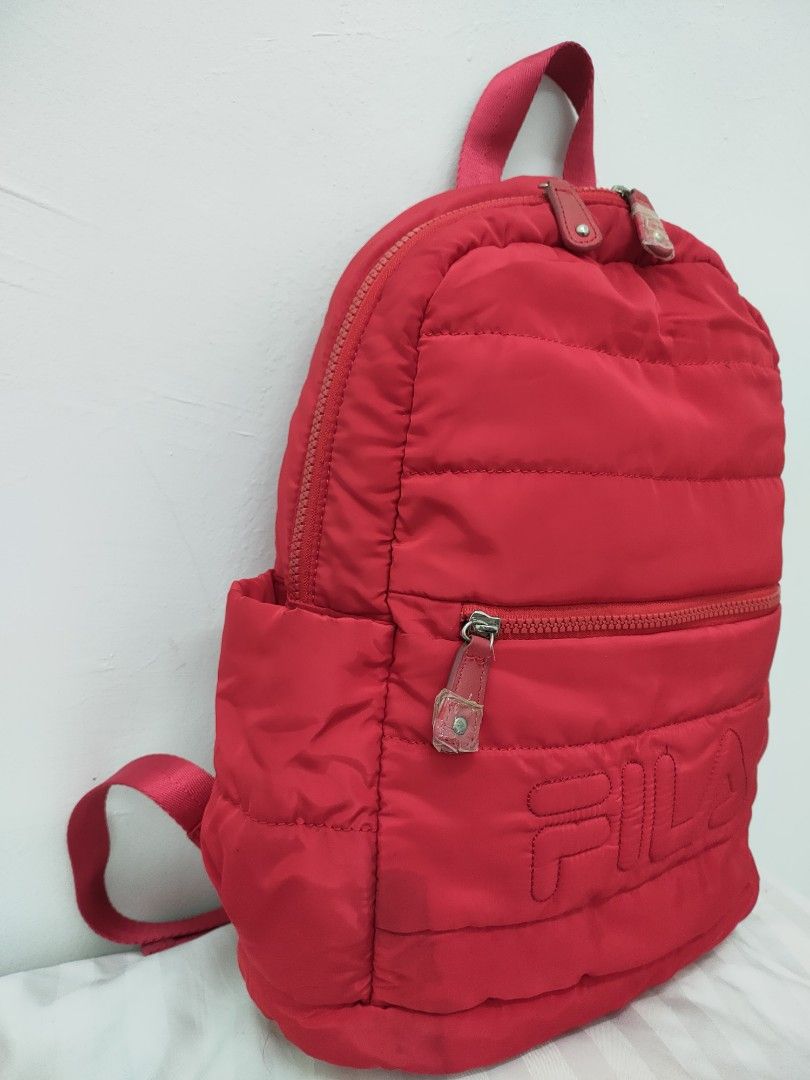 Fila backpack womens red outlet
