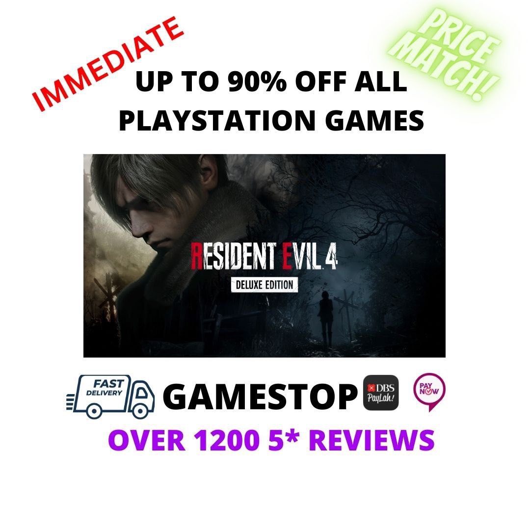 RESIDENT EVIL 4 DELUXE EDITION PS5 PHYSICAL visual data 8