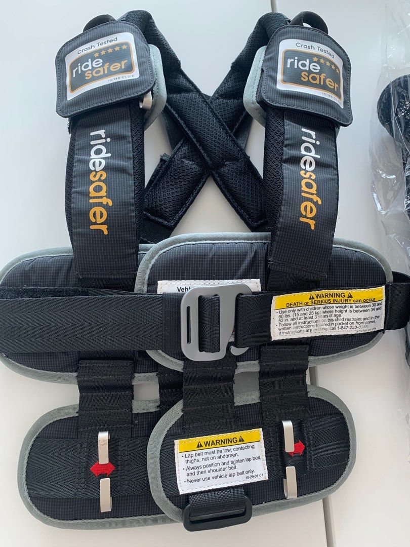 Ride safer vest generation gen 5 (latest model) with tether strap size