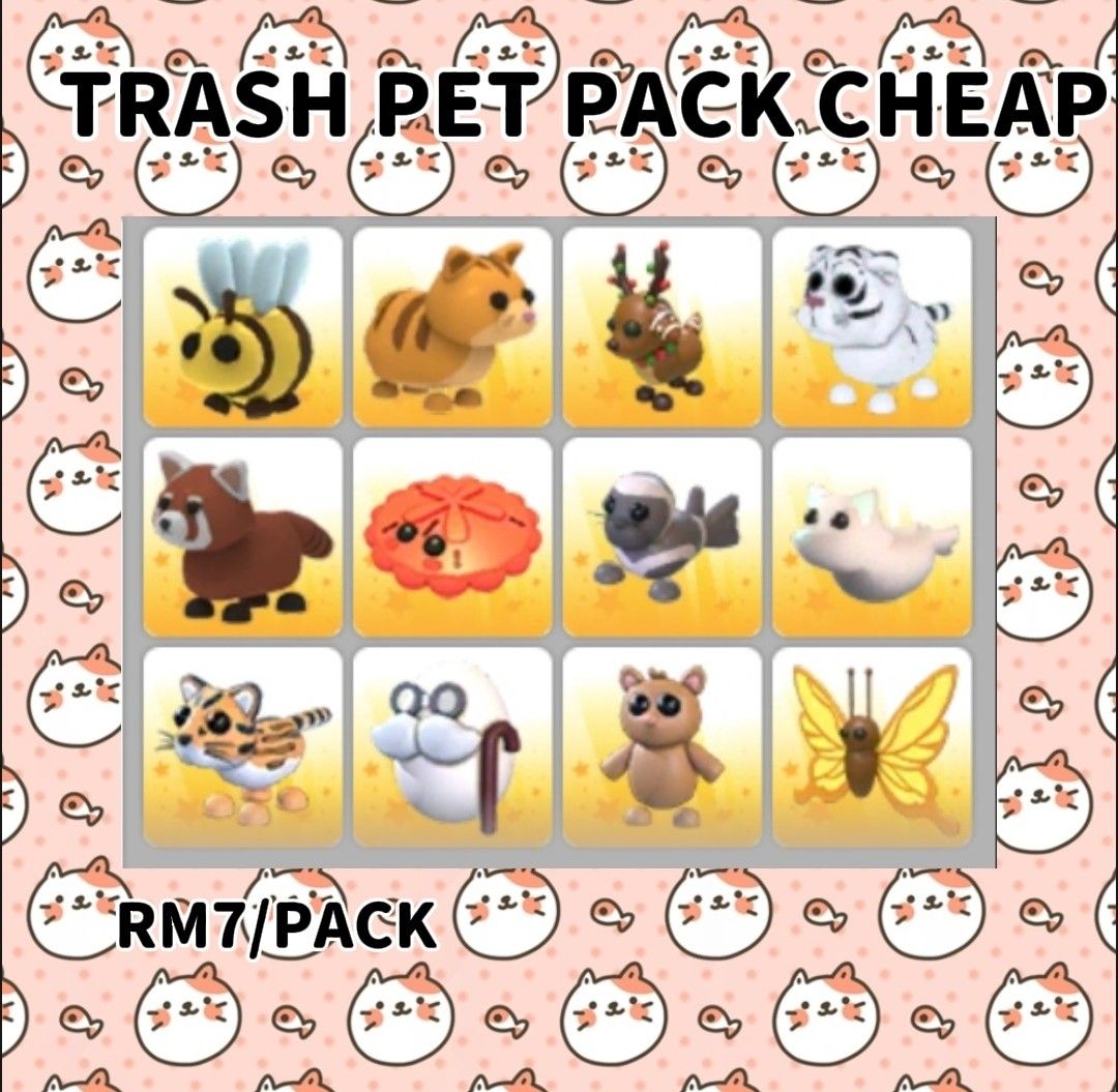 Adopt me Trading these pets and items :)), Video Gaming, Gaming  Accessories, In-Game Products on Carousell