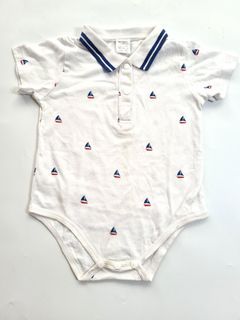 Romper polo ship newborn 1th 2 th