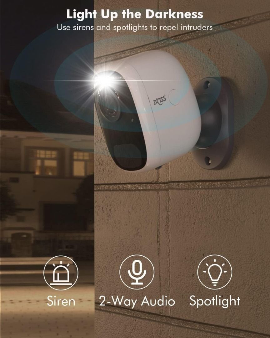 Ctvison wireless battery powered security camera sale