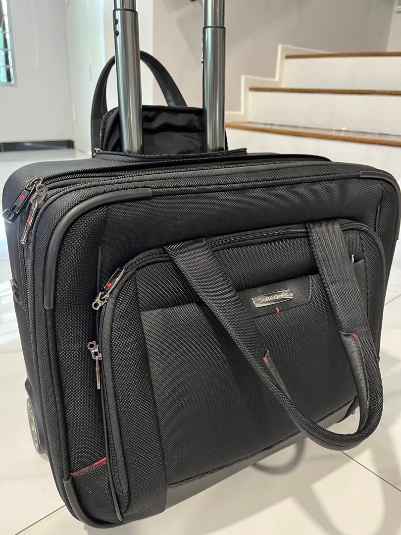 Samsonite Trolley Briefcase, Men's Fashion, Bags, Briefcases on Carousell