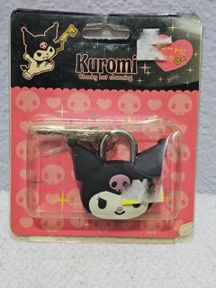 Sanrio Kuromi Face Shape Key Mascot Collection Padlock