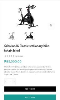 Schwinn IC Classic Stationary Bike Spinner Bike Commercial Grade Heavy Duty tags 700IC 800IC IC3 IC7 IC8 IC4