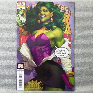 She-Hulk #1 Artgerm Variant (Marvel Comics) FIRST Issue (Rainbow Rowell, Roge Antonio)