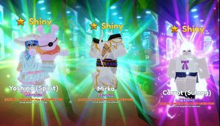 Anime Adventures Roblox Shiny/Unobtainable/Limited Units