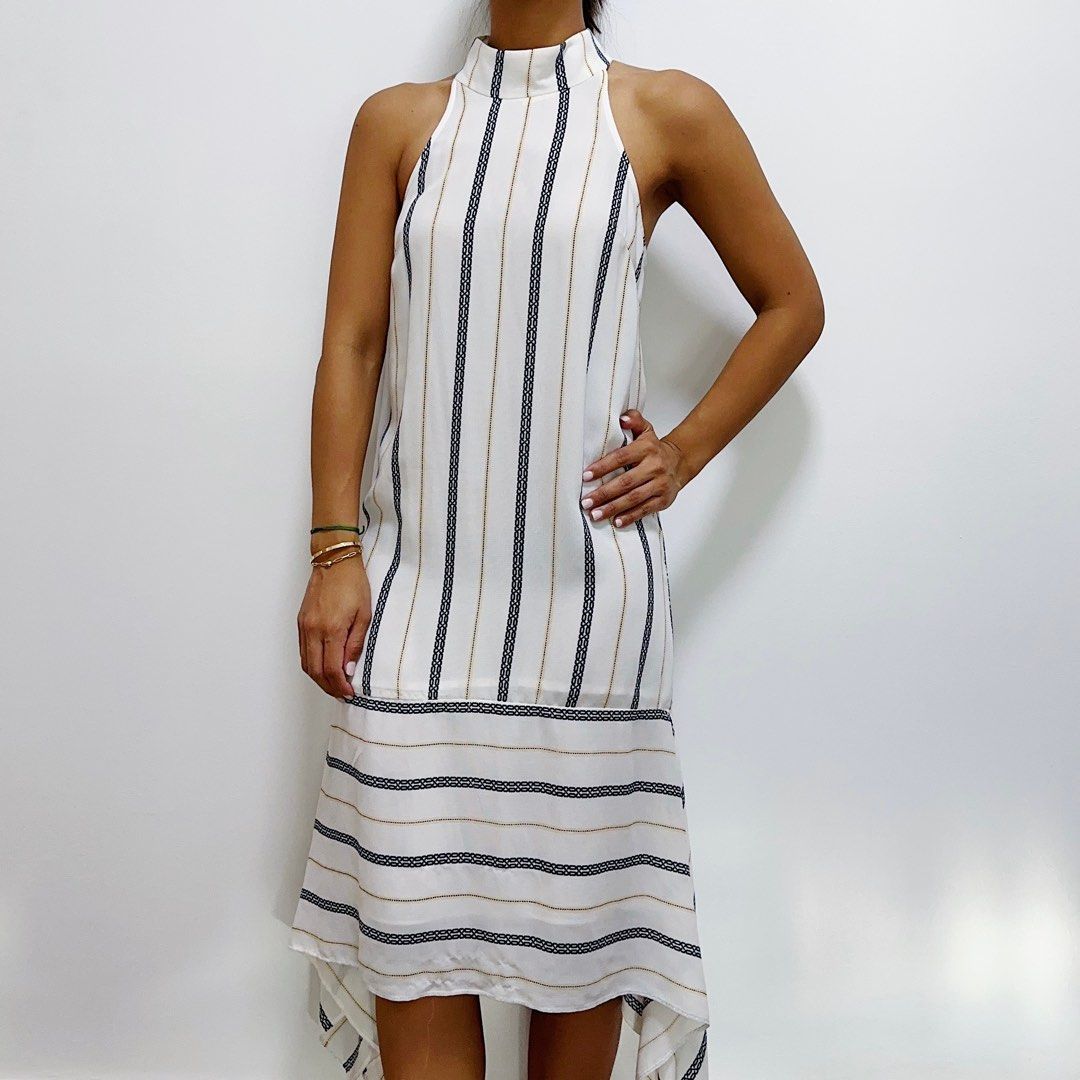 Shona joy striped dress 2025