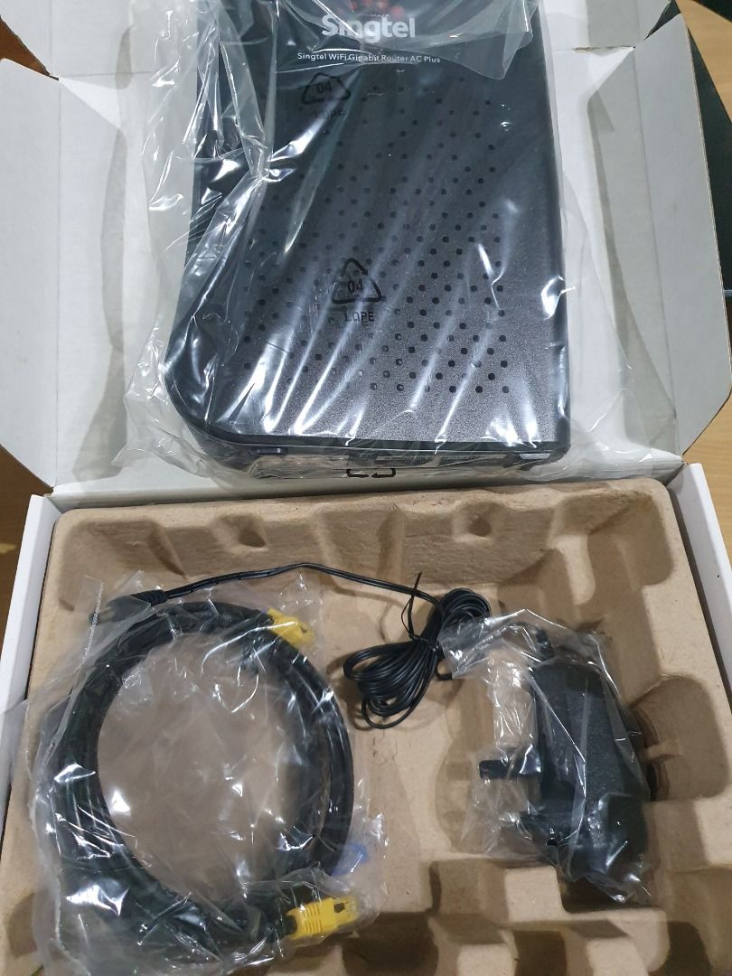Singtel Broadband (Gigabit Router AC Plus) for sale, Computers & Tech ...