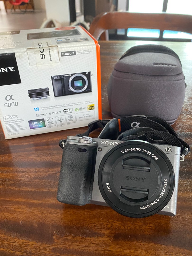 Sony a6000 Mirrorless Digital Camera, Photography, Cameras on Carousell