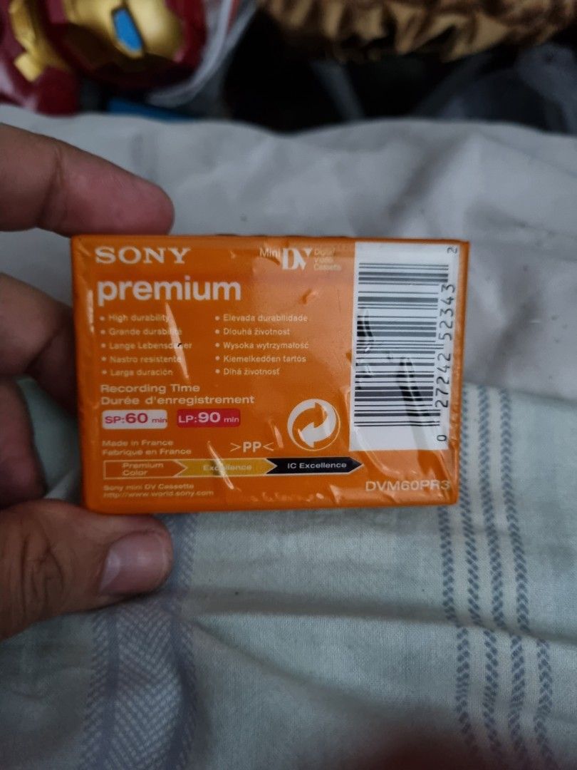 Sony mini casette tape (Category: Portable Audio Accessories) located in Banaybanay. Submitted by rbjuvyreyn18879 (Listing ID 1256980958, Image 2). Description: sealed brand new sony mini casette tape..one piece only..