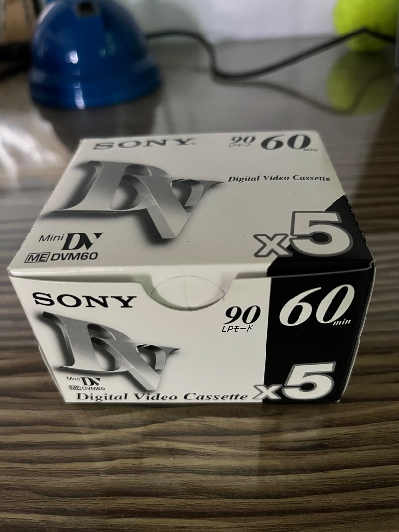 Sony miniDV Tapes, Hobbies & Toys, Music & Media, CDs & DVDs on Carousell