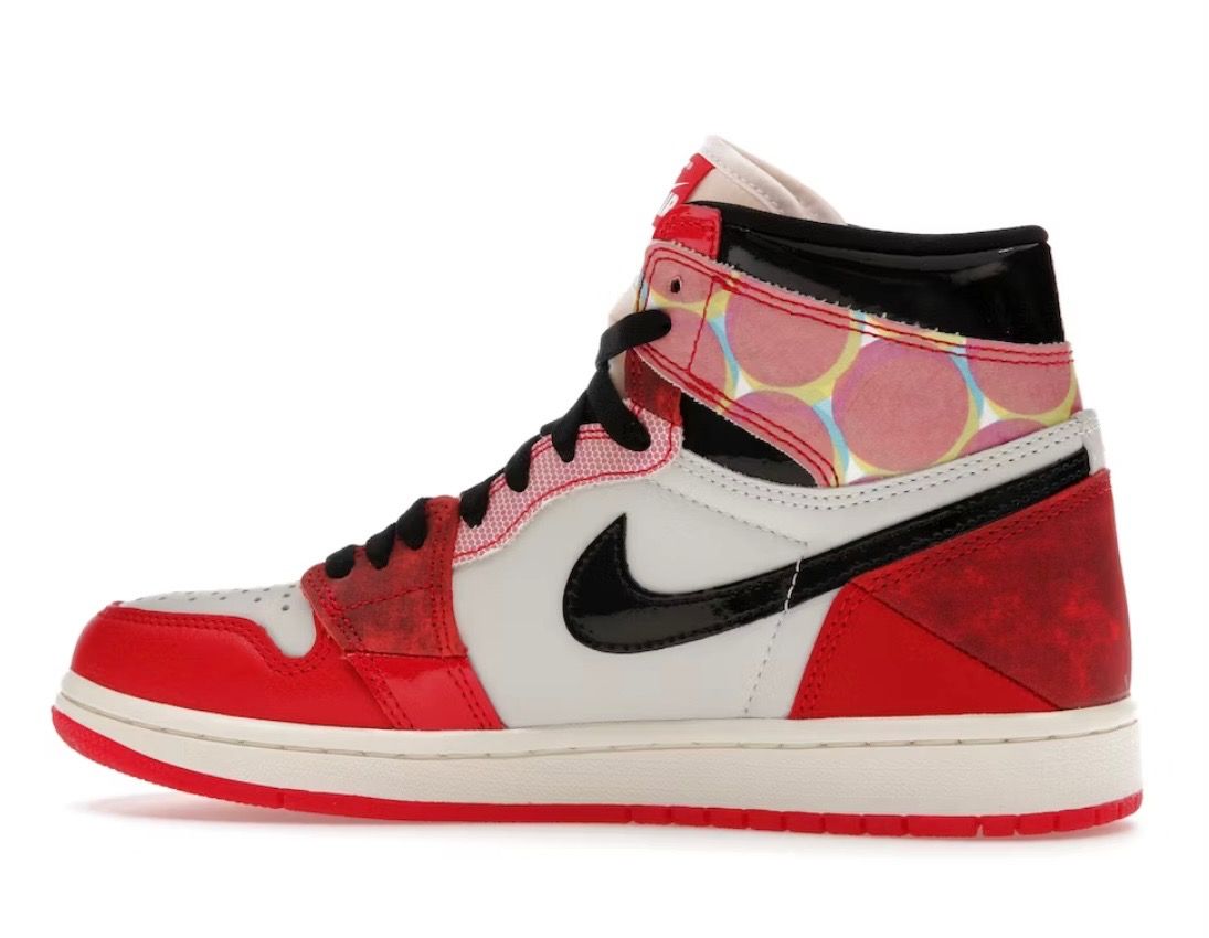 SPIDER MAN ACROSS THE SPIDER VERSE Jordan 1s Luxury Sneakers