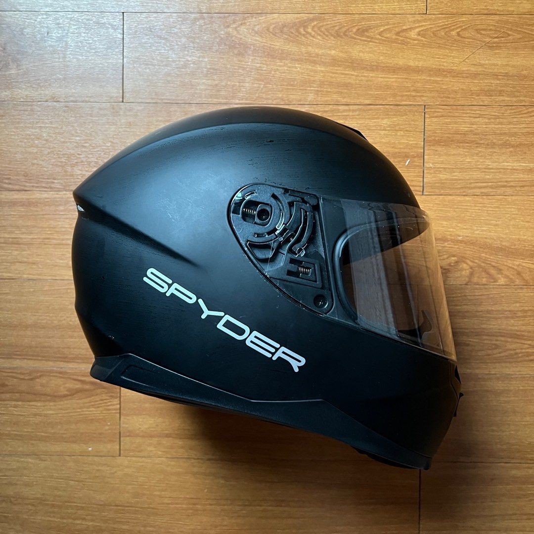 Spyder helmet full face dual visor top