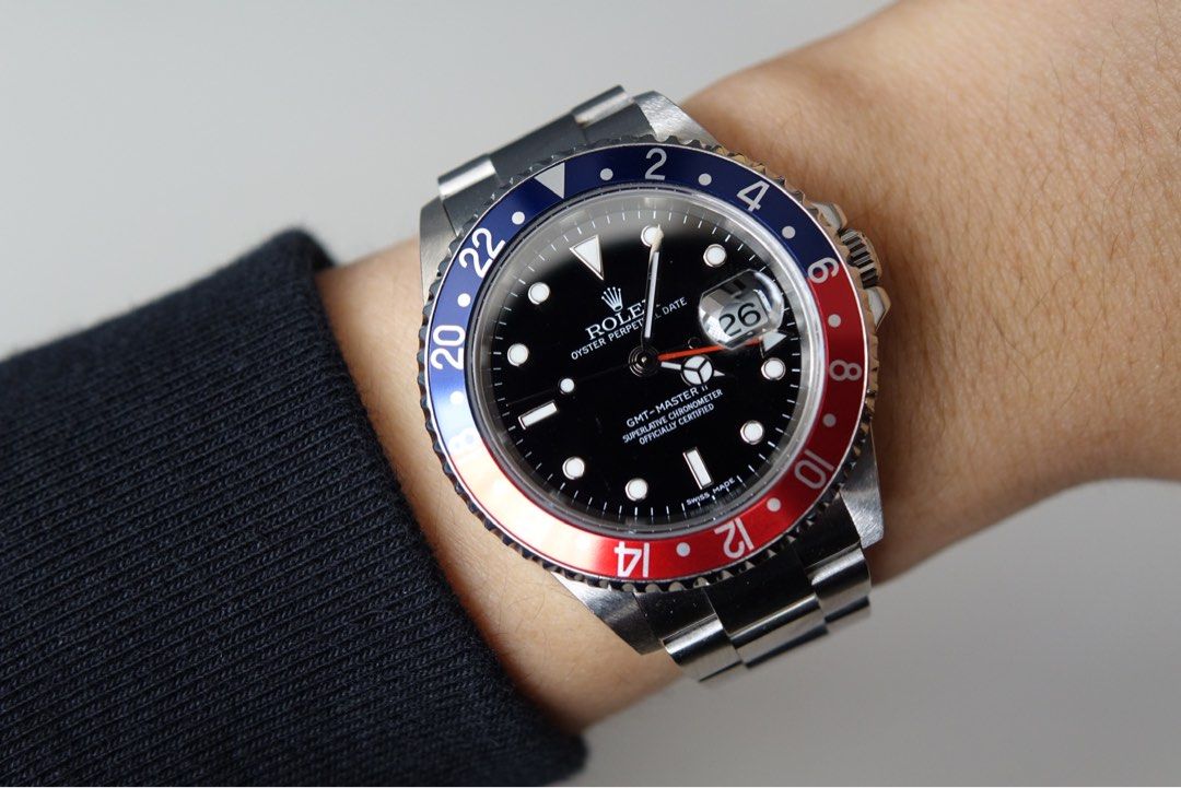 Gmt master stick dial on sale