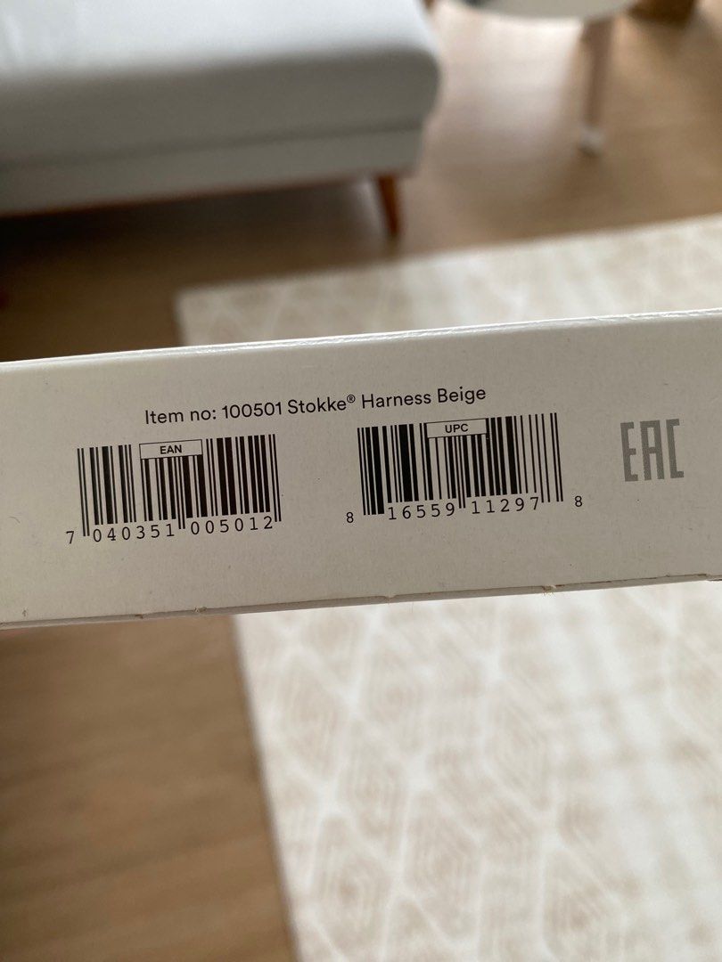 Stokke harness for 2025 tripp trapp chair 100501