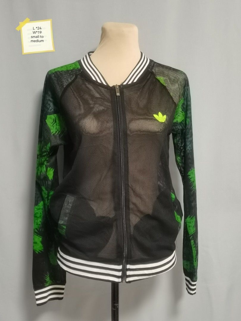 Adidas originals hawaii superstar clearance mesh track top - women's