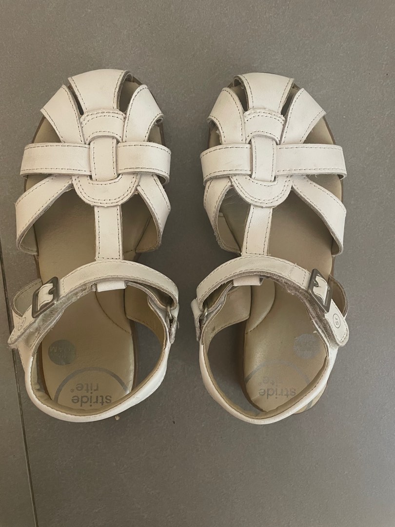 White stride rite sandals hotsell