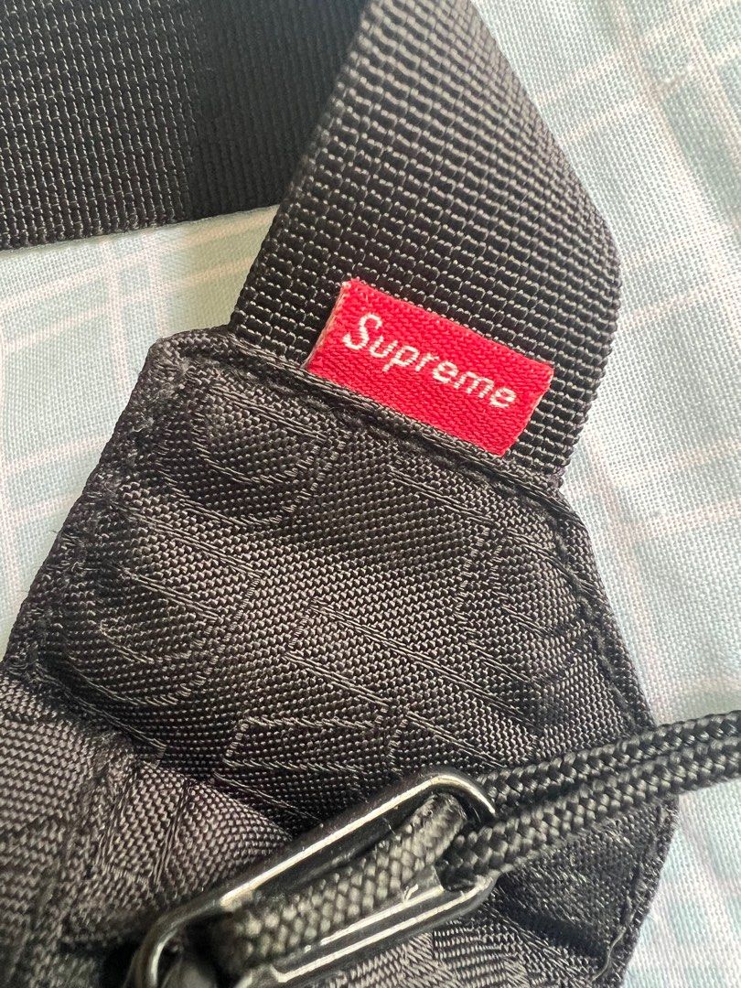 Supreme waist bag fake vs real discount