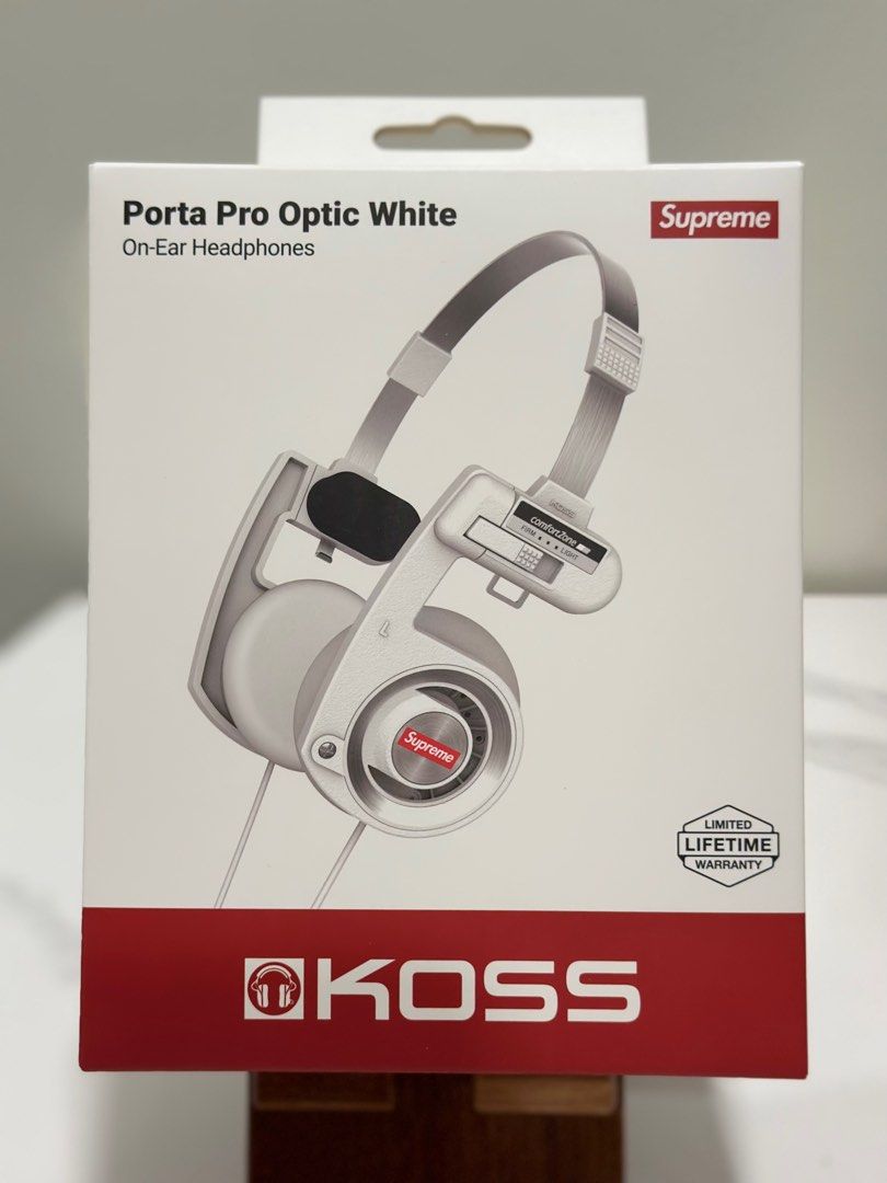 Supreme®/Koss PortaPro Headphones White