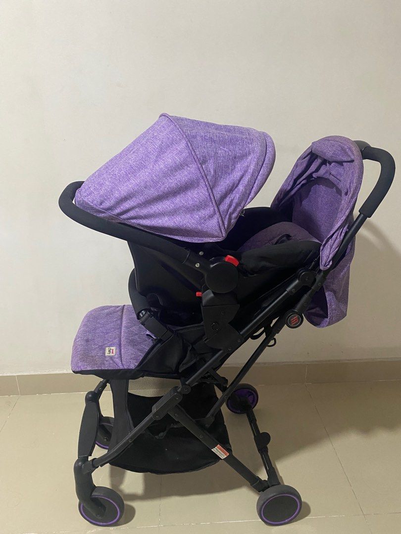 Sweet cherry 2 in 1 lightweight stroller with baby carrier Babies Kids Going Out Strollers on Carousell