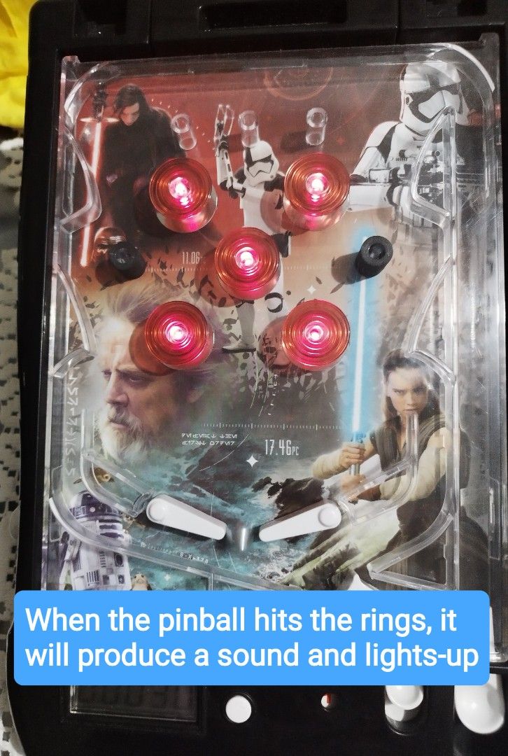 Tabletop Pin Ball Game, Hobbies & Toys, Toys & Games on Carousell