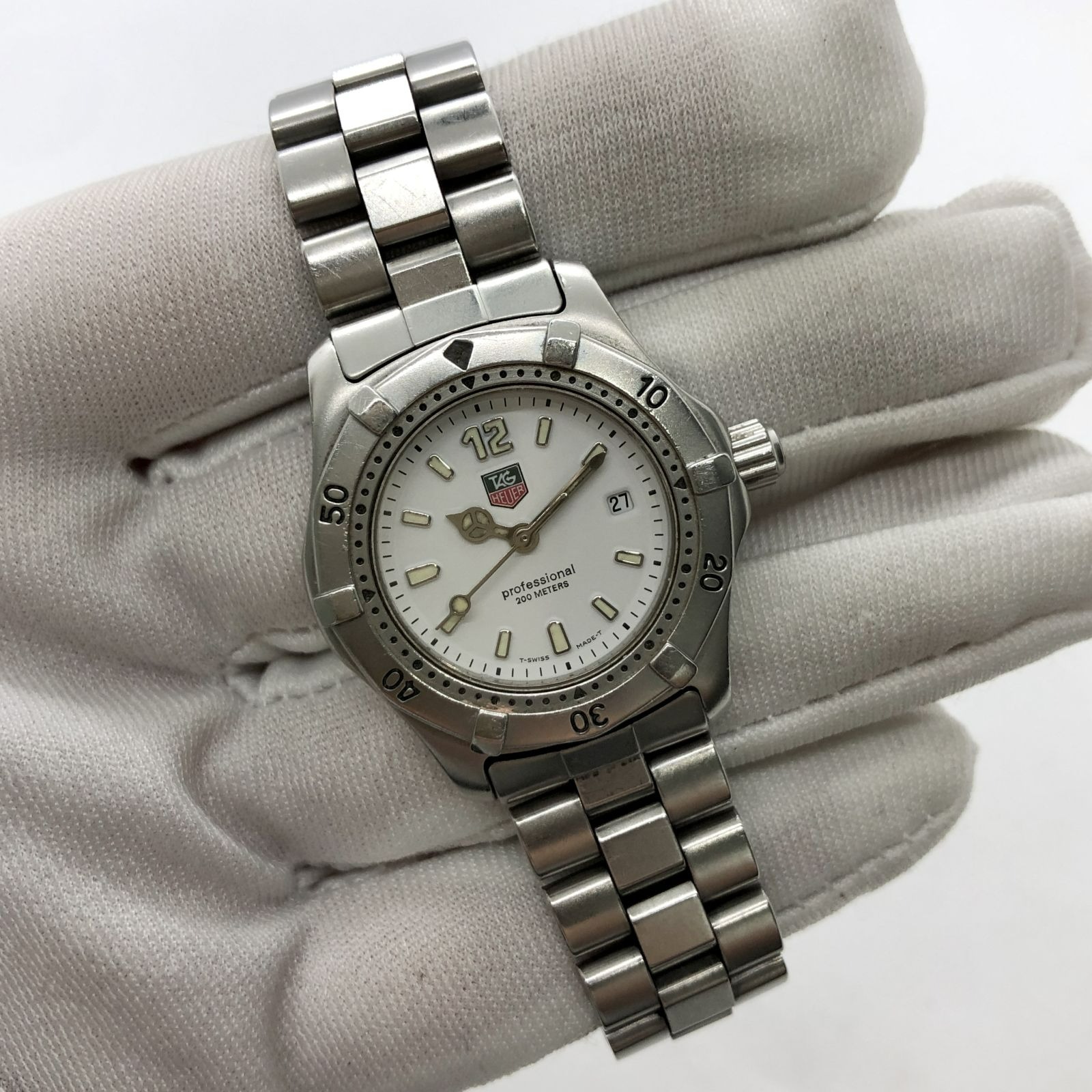 TAG HEUER WK1311 WHITE DIAL PROFESSIONAL AUTOMATIC