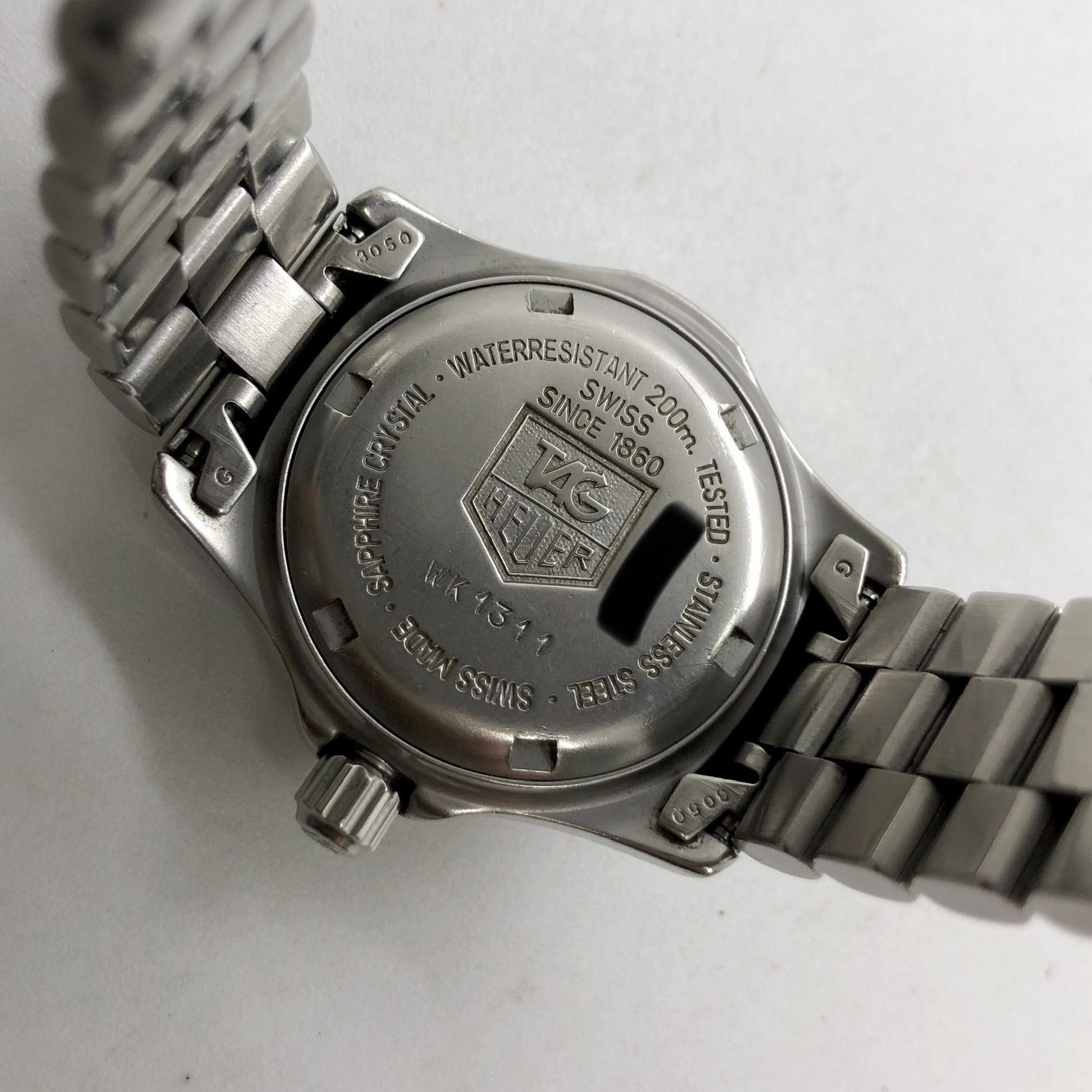 TAG HEUER WK1311 WHITE DIAL PROFESSIONAL AUTOMATIC WATCH 237029929