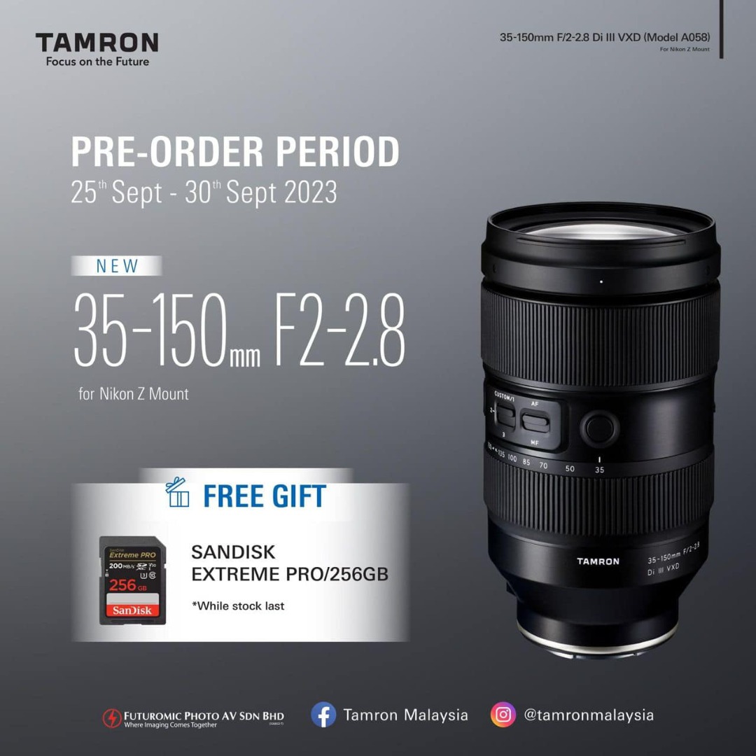 タムロン 35-150mm F 2-2.8 Di III VXD 【60%OFF!】 - レンズ(ズーム)