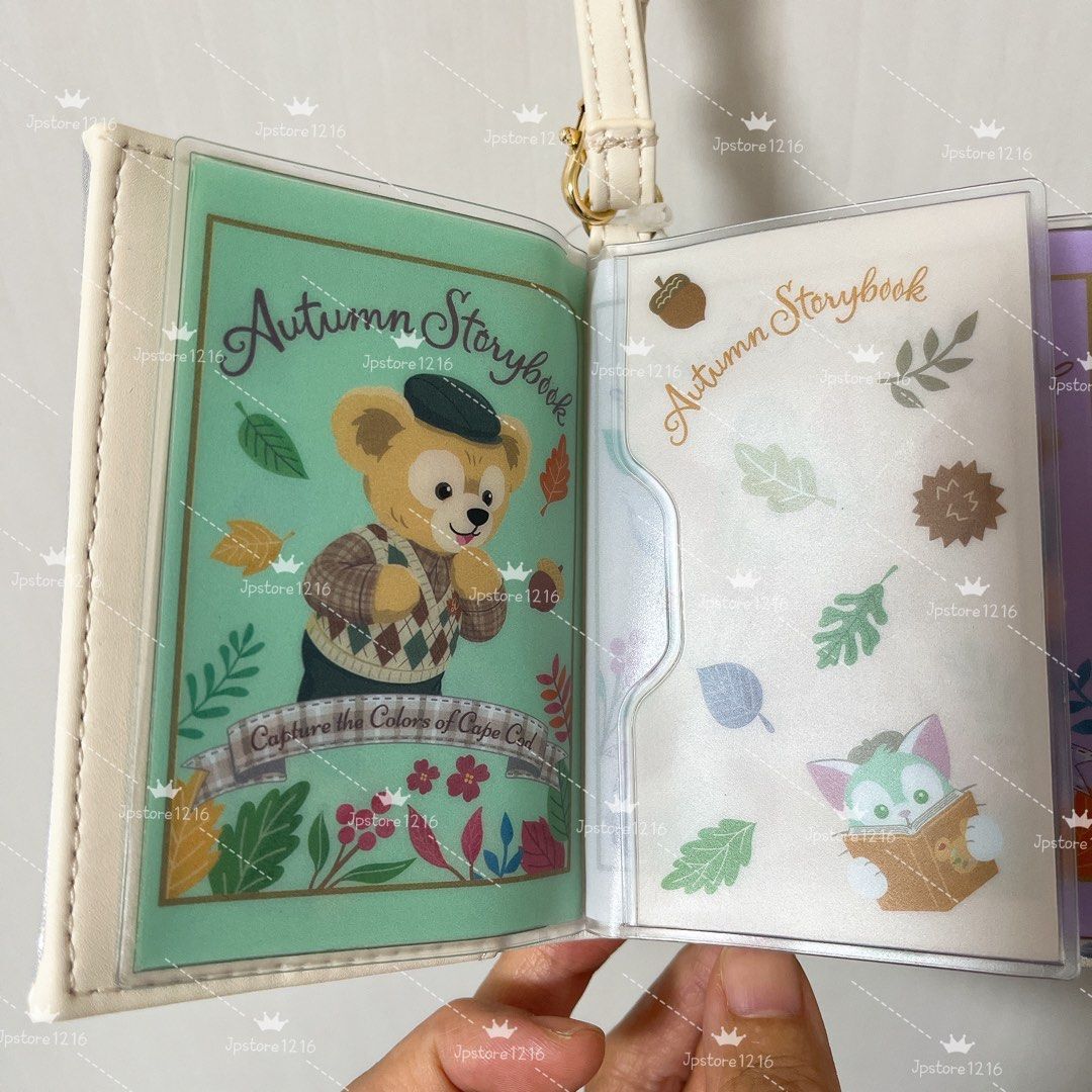 BRAND NEW Tokyo DisneySea Linabell Plush Badge Autumn StoryBook