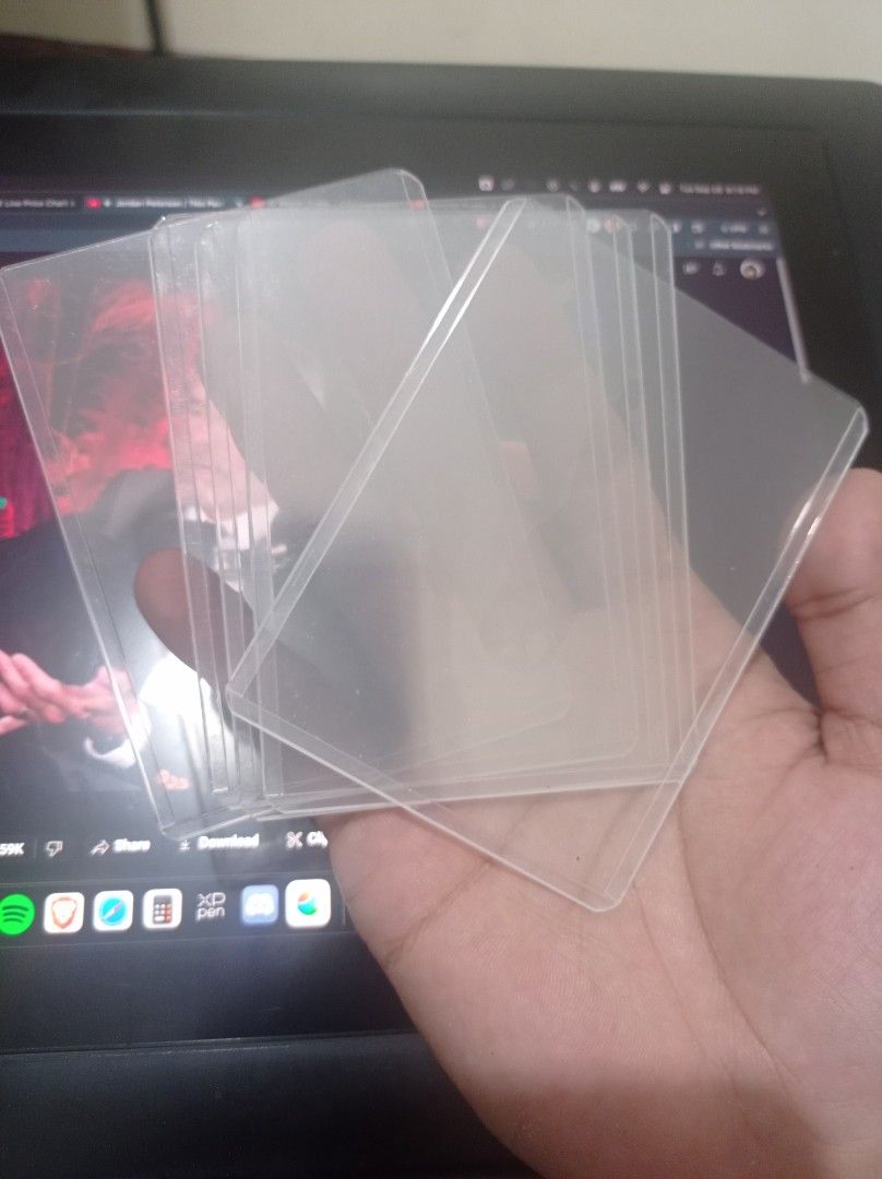 Top loader NBA Card case, 20pcs, Hobbies & Toys, Memorabilia