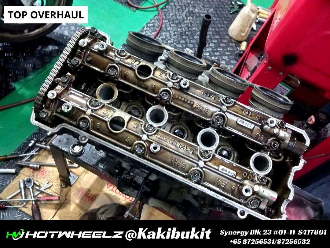 TOP OVERHAUL & THROTTLE BODY SERVICING - HAYABUSA GEN 1, Motorcycles ...