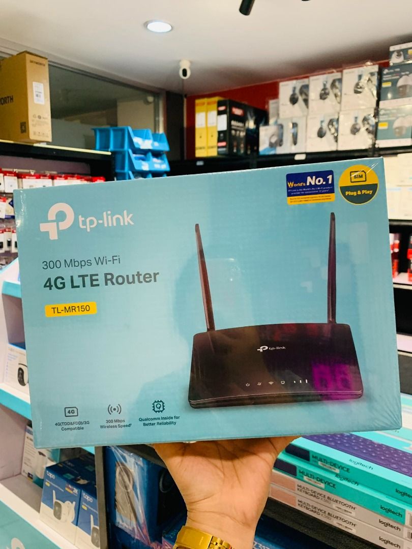 TP-Link TL-MR150 4G LTE 300Mbps WiFi Router, Computers & Tech, Parts ...