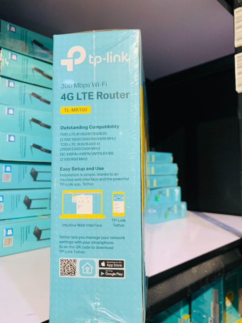 TP-Link TL-MR150 4G LTE 300Mbps WiFi Router, Computers & Tech, Parts ...