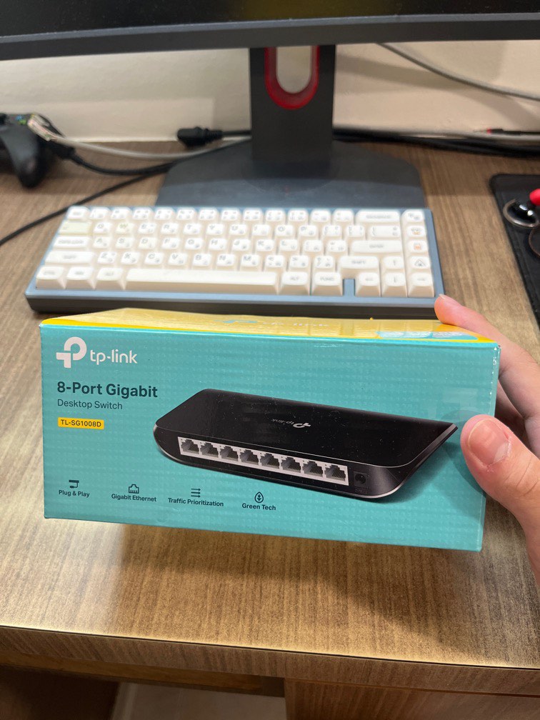 TPLINK TLSG1008D 8port Gigabit Desktop Switch, Computers & Tech