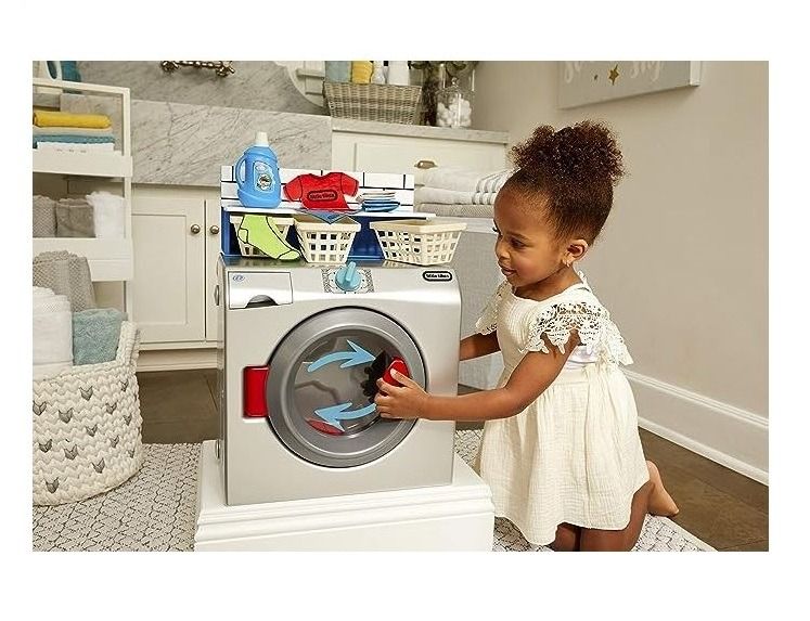 TP Little Tikes First Washer Dryer Realistic Pretend Play