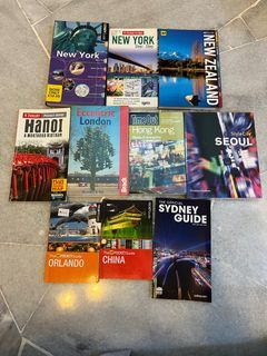 Travel Guides: New York, New Zealand, Hanoi, Eccentric London, Hong Kong, Seoul, Orlando, China, Sydney)