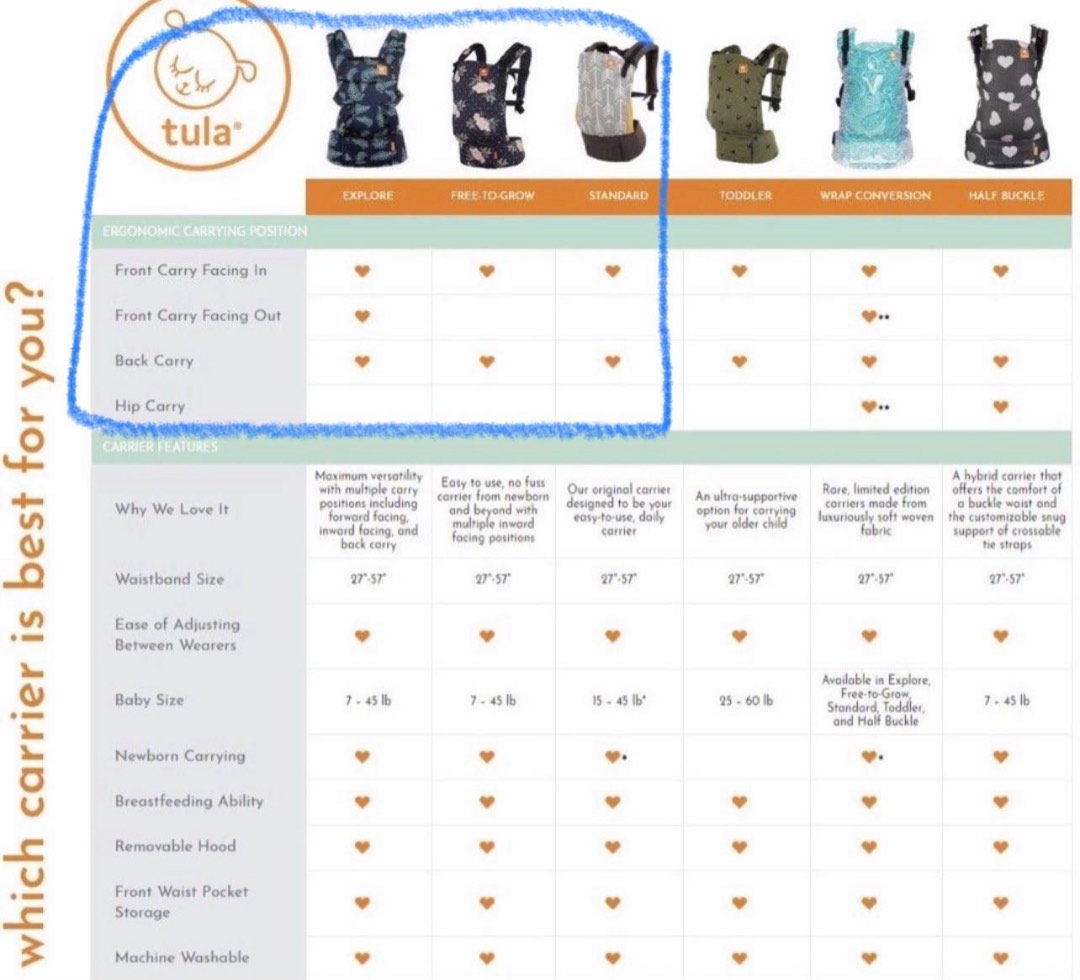 Tula standard Carrier, Babies & Kids, Going Out, Carriers & Slings on