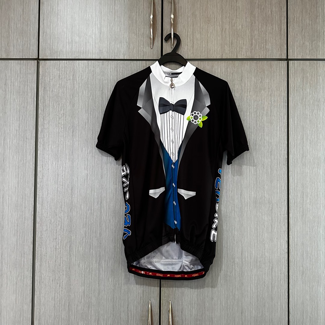 Tuxedo cycling jersey clearance