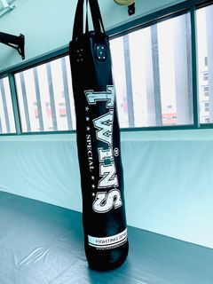 Twins Special Heavy Punching Bag 6FT Syntek Leather Muay Thai Kickboxing