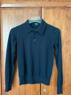 (UK8) Giorgio Armani 100% Virgin Wool Polo