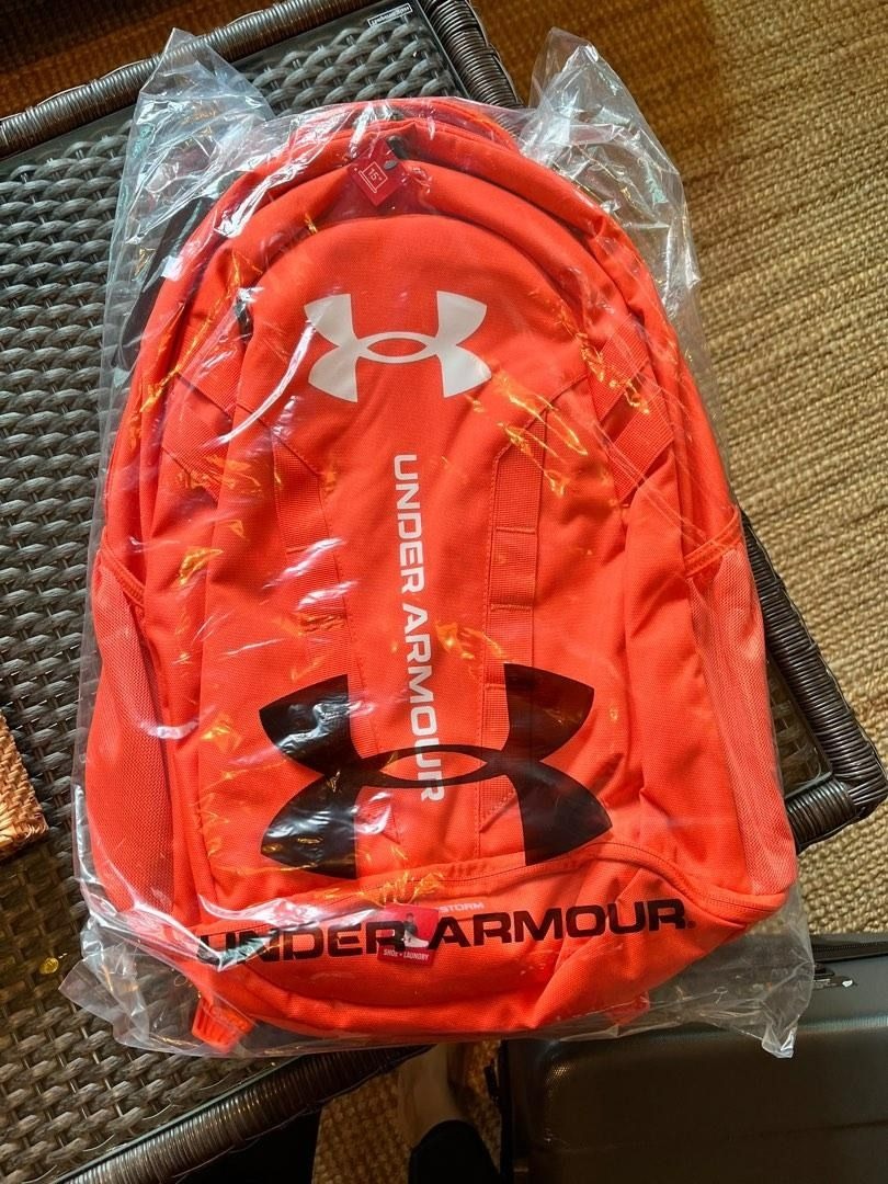 Under armour store backpack orange