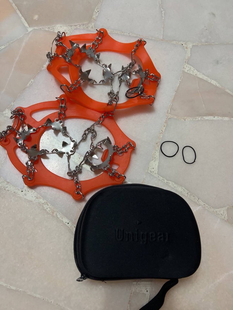 Unigear ice traction shoe gear, Hobbies & Toys, Travel, Travel