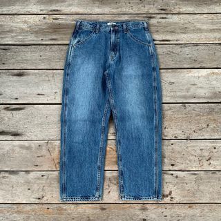Uniqlo Relaxed Tapered Blue Jeans