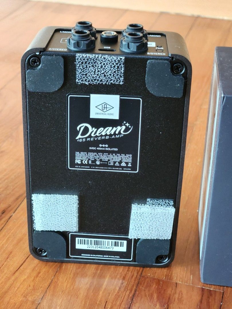 Universal Audio UAFX Dream '65 Reverb Amplifier Pedal