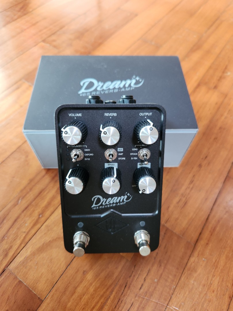 Universal Audio UAFX Dream '65 Reverb Amplifier Pedal, Hobbies