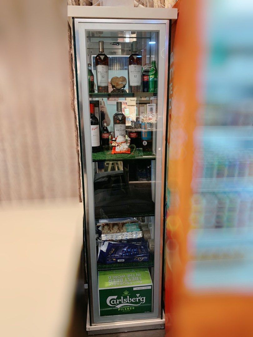 Used Glass Display Furniture & Home Living, Furniture, Shelves