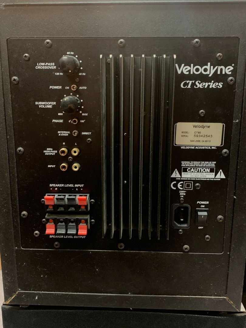 Velodyne ct80 hot sale